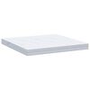 vidaXL Mattress White 200 x 200 cm Foam