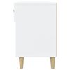 vidaXL Shoe Cabinet White 102x35x55 cm Engineered Wood