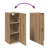 vidaXL Wall Mounted Cabinet Artisan Oak 34.5 x 34 x 90 cm