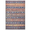 vidaXL Rug Blue and Orange 160x230 cm PP