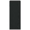 vidaXL Book Cabinet Black 34x31x80 cm Engineered Wood