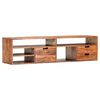 vidaXL TV Cabinet 140x30x35 cm Solid Wood