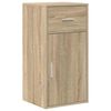 vidaXL Corner Desk with Drawer Sonoma Oak 102 x 88 x 75 cm