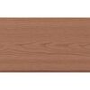 vidaXL WPC Fence Set 5 Square 872x185 Brown