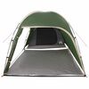 vidaXL Tent Folding Green 370 x 230 x 185 cm Polyester and fibreglass