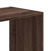 vidaXL Bookcase Brown Oak 102x32x108 cm Engineered Wood