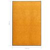 vidaXL Doormat Washable Orange 120x180 cm