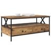 vidaXL Coffee Table Old wood 100 x 51 x 45 cm Engineered wood