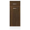 vidaXL Drawer Bottom Cabinet Lyon Brown Oak 30x46x81.5 cm Engineered Wood