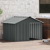 vidaXL Dog House Anthracite 116.5x103x81.5 cm Galvanised Steel
