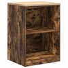 vidaXL Garage Cabinets 2 pcs Smoked Oak Engineered Wood