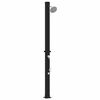 vidaXL Solar Shower with Shower Head and Faucet 20 L Black