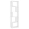 vidaXL Book Cabinet | White | Engineered Wood | Medium | Book Cabinet