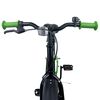 vidaXL Kids Bike 18'' for 5-7 Years Old Green Black