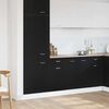vidaXL Hanging Cabinet Black Oak 40 x 46 x 81.5 cm Engineered Wood