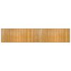 vidaXL Rug Rectangular Natural80x400 cm Bamboo