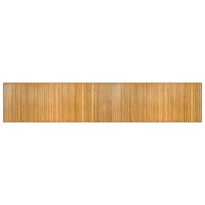 vidaXL Rug Rectangular Natural80x400 cm Bamboo