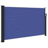 vidaXL Retractable Side Awning Blue 117x300 cm