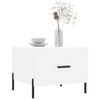 vidaXL Coffee Tables 2 pcs White 50x50x40 cm Engineered Wood