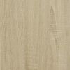 vidaXL Highboard Sonoma Oak 50x42.5x124 cm Engineered Wood