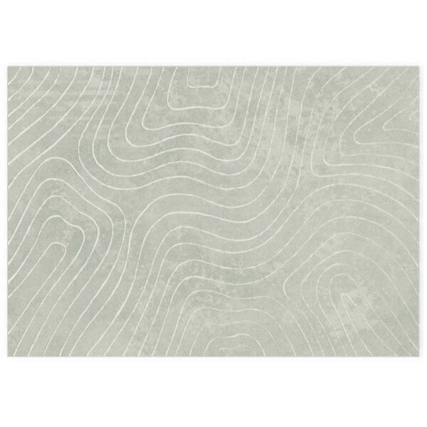 vidaXL Area Rugs Rectangular PALMERAS Green 340 x 240 cm Polyester