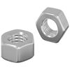 vidaXL Hex Acorn Nuts 2 pcs Silver M8 Metal