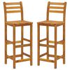 vidaXL 3 Piece Garden Bar Set Solid Wood Acacia