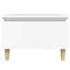vidaXL Side Tables 2 pcs White 50x46x35 cm Engineered Wood