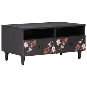 vidaXL Coffee Table Multicolour 80 x 54 x 40 cm Solid Mango Wood