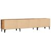 vidaXL TV Cabinet Old Wood 180x31.5x40 cm Engineered Wood