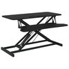 vidaXL Adjustable Workstation 90x40x(13-50) cm Steel and Engineered Wood