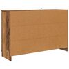 vidaXL Sideboard with Drawer Old Wood 100 x 30 x 65.6 Engineered Wood