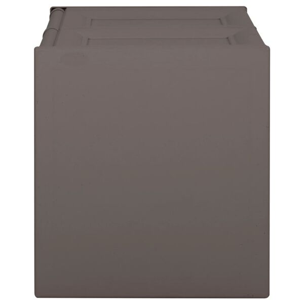 vidaXL Cushion Box Grey 86x40x42 cm