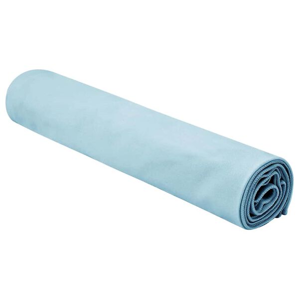 vidaXL Sports Towels 2 pcs Blue 140 x 70 cm Polyester and polyamide