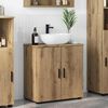 vidaXL Bathroom Cabinet with Storage Artisan Oak 61 x 35 x 64 cm