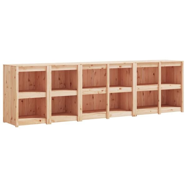 vidaXL Outdoor Kitchen Cabinets 4 pcs Solid Wood Pine