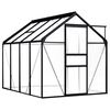 vidaXL Greenhouse Anthracite Aluminium 4,75 m&sup2;