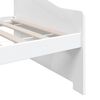 vidaXL 3-Seater Day Bed without Mattress White 90x200cm