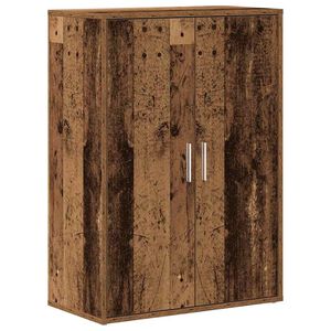 vidaXL Sideboard Old Wood 60 x 31 x 84 cm Engineered Wood