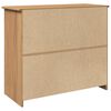 vidaXL Sideboard with Drawer PANAMA 93x40x80 cm Solid Wood Pine