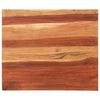 vidaXL Table Top | Brown | Solid Sheesham Wood | 25-27mm | Durable | Table Top