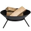 Perel Fire Bowl 56x26cm Black