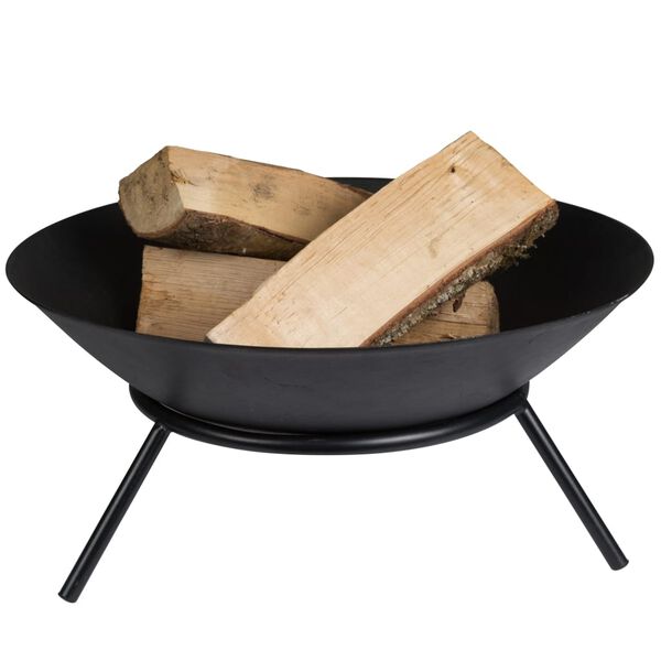 Perel Fire Bowl 56x26cm Black