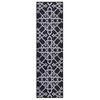 vidaXL Carpet Runner Black 80x300 cm