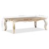 vidaXL Coffee Table Solid Acacia Wood 110x60x35 cm