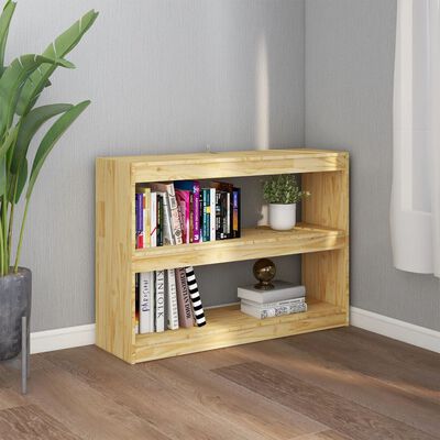 vidaXL Book Cabinet Room Divider 100x30x71.5 cm Pinewood