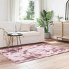 vidaXL Shaggy Rug High Pile NAVARRA Dusty Pink 120x170 cm Polyester