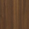 vidaXL 3-in-1 Shoe Cabinet Set Brown Oak Engineered Wood