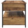 vidaXL Coffee Table Old Wood 70 x 50 x 54.5 cm Engineered Wood