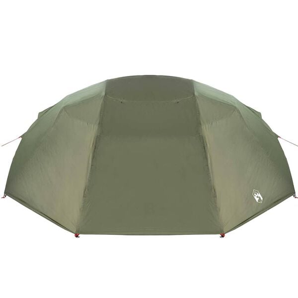 vidaXL Fishing Tent with Roof Olive green 514 x 465 x 187 cm Polyester